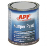 Фарба для бампера APP BUMPER PAINT сіра структурна 1л