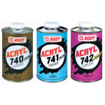 Розчинник BODY 742 ACRYL, екстраповільний, 1л