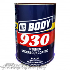 Мастика BODY 930 черная, 5кг