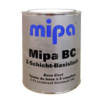 Автоемаль BC Super Mipa нітробаза чорна 1л