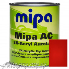 Автоемаль акрилова Mipa 1015 Червона 1л,без затверджувача