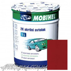 Автоэмаль акриловая Mobihel 110 Рубин 0,75л, без отвердителя