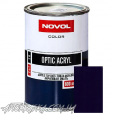 Автоэмаль акриловая NOVOL Optic LADA 447 цвет Синяя ночь 0.8л, без отвердителя