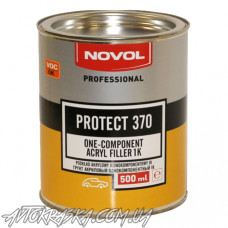 Грунт акриловый NOVOL Protect 370 (1К) серый, 0.5л