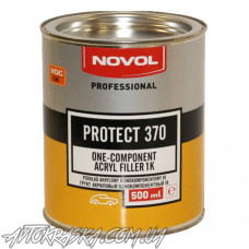 Грунт акриловий NOVOL Protect 370 (1К) сірий, 0.5л