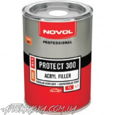 Акриловий грунт Novol PROTECT 300 MS (4:1) білий 1л без затверджувача