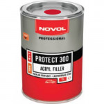 Акриловий грунт Novol PROTECT 300 MS (4:1) червоний 1л без затверджувача