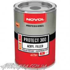 Акриловий грунт Novol PROTECT 300 MS (4:1) сірий 1л без затверджувача