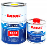 Акриловий грунт RANAL ECO (5:1) жовтий 0,75л + затверджувач 0,15л