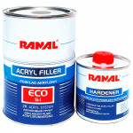 Акриловий грунт RANAL ECO (5:1) сірий 0,75л + затверджувач 0,15л