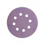 Шлифовальный круг Smirdex 740 пурпурный 8 отверстий P40 Ø125мм