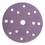 Шлифовальный круг Smirdex 740 пурпурный 15 отверстий P40 Ø150мм