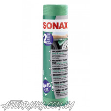 Серветка з мікрофібри для скла та салону Sonax 2 шт.