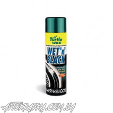 Очищувач шин Turtle Wax Wet in Black Чорний лоск (T5671) 500мл аерозоль