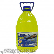 Жидкость в бачок омывателя Ледокол зима (-25) лимон, 5 л