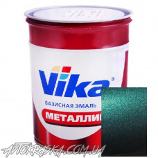 Автоэмаль VIKA металлик 385 цвет Изумруд 0,9л
