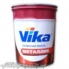 Автоемаль VIKA металік GM Престижний блакитний 0,9л