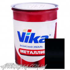 Автоемаль VIKA металік ГАЗ uni чорний 0,9л