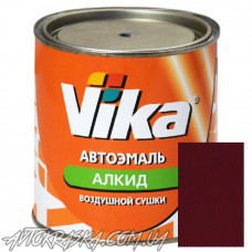 Автоэмаль алкидная VIKA-60 127 Вишневая 0,8л
