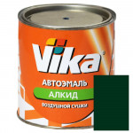 Автоемаль алкідна VIKA-60 394 Темно-зелена 0,8л