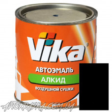 Автоемаль алкідна VIKA-60 601 Чорна 0,8л