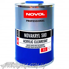 Акриловый лак Novol NOVAKRYL 580 НS (2:1) 1л без отвердителя