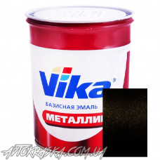 Автоэмаль VIKA металлик 651 цвет Черный трюфель 0,9л