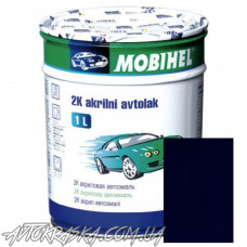 Автоемаль акрилова Mobihel 456 Темно-синя 0,75л без затверджувача