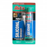 Герметик силіконовий Akfix (100Е), білий 50мл.