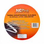 NCPro Скотч двосторонній 25x10 м