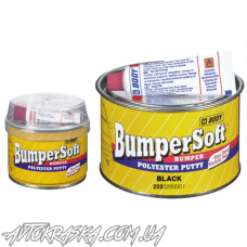 Шпатлівка по пластику BODY BUMPERSOFT, чорний, 0,25кг