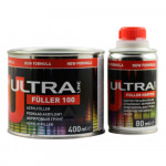 Акриловий грунт Novol Ultra Line Fuller 100 (5:1) сірий 0,4л + затверджувач 0,08л