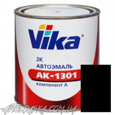 Автоемаль VIKA (акрил) 601 Чорна 0,85л без затверджувача