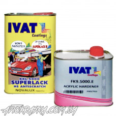 Акриловий лак U-POL IVAT KKL 5000 HS (2:1) 1л + затверджувач 0,5л