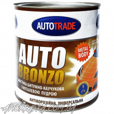 Мастика битумно-каучуковая Autotrade (бронза) 2,5кг