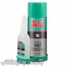 Клей Akfix 705 125гр+активатор 500гр