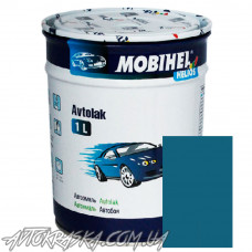 Автоемаль алкідна Mobihel 481 Блакитна 1л