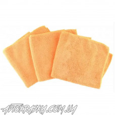 Серветки безпилові з мікрофібри APP "MF Cloth" для полірування помаранчеві 3шт