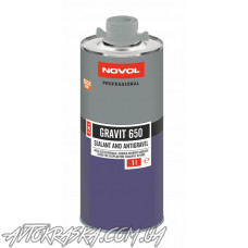 Гравітекс - герметик Novol GRAVIT 650 2в1 сірий 1л