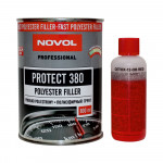 Поліефірний грунт Novol PROTECT 380 0,8л + затверджувач 0,08л