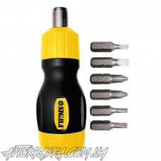 SIGMA Отвертка с реверсом Mini+насадки (8 шт.)