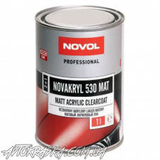 Акриловый лак матовый Novol NOVAKRYL 530 (2:1) 1л без отвердителя