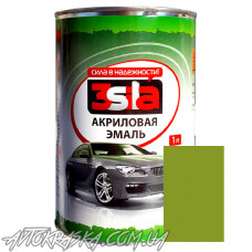 Автоемаль акрилова 3Sila Claas green 1л без затверджувача