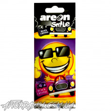 Ароматизатор AREON SMILE Black Crystal Чорний лід