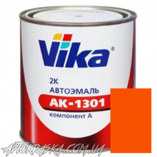Автоэмаль VIKA  (акрил) 121 Оранжевая 0,85л без отвердителя