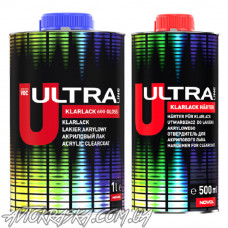 Акриловий лак Novol Ultra Line 600 HS (2:1) 1л + затверджувач 0,5л
